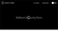 Desktop Screenshot of duckydons.nl